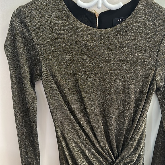 Ted Baker London dress gold - Picture 2 of 5